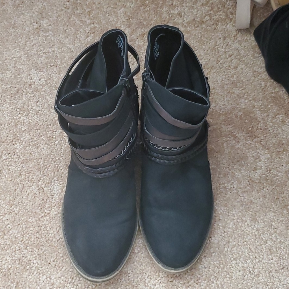 Black booties